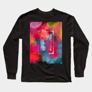 Paint abstract artistic color Long Sleeve T-Shirt